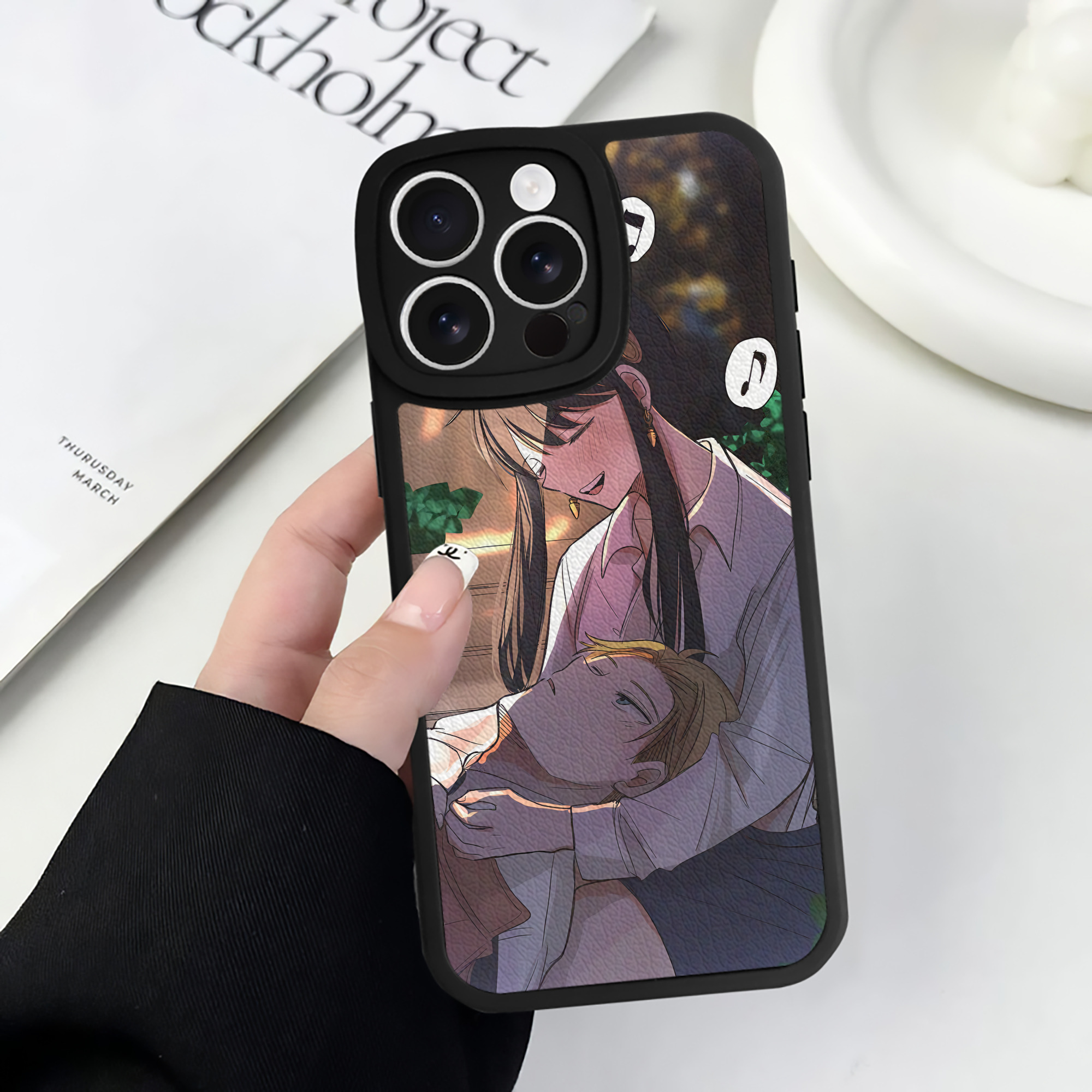 （画像用） SPY×FAMILY间谍家家酒 【iPhone 16シリーズ対応】シリコンスマホケース（レザー調） 材質：シリコン